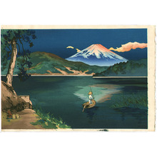 Unknown: Mt. Fuji in Twilight - Artelino
