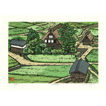 Nishijima Katsuyuki: Village Houses at Shirakawa - Artelino