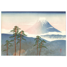 日本版画 "Mt. Fuji" 由 Unknown, 無款 (null) 创作