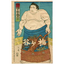 Unknown: Champion Sumo Wrestler Umegatani - Artelino