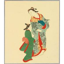 日本版画 "Beauties" 由 Unknown, 無款 (null) 创作