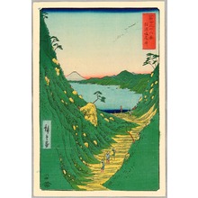 Utagawa Hiroshige: Shiojiri Pass - Thirty-six Views of Mt.Fuji - Artelino
