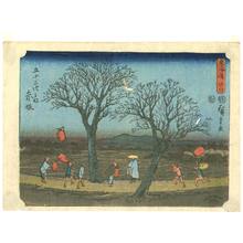 Utagawa Hiroshige: Akasaka - Tokaido Fifty-three Stations (Kichizo) - Artelino