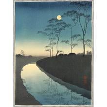 古峰: Canal by the Moonlight - Artelino
