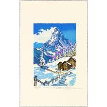 Morozumi Osamu: Matterhorn in Winter - Switzerland - Artelino