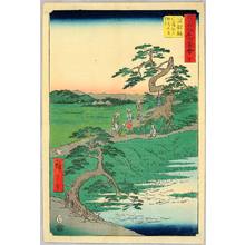 Utagawa Hiroshige: Chiriu - Gojusan Tsugi Meisho Zue (Upright Tokaido) - Artelino