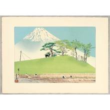 徳力富吉郎: Mt.Fuji and Harvest - Artelino