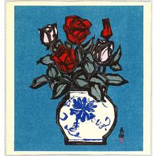 日本版画 "Roses" 由 Unknown, 無款 (null) 创作