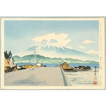 徳力富吉郎: Mt. Fuji from Okitsu - Thirty-six Views of Mt. Fuji - Artelino