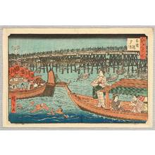 Utagawa Hiroshige: Ryogoku - Edo Meisho - Artelino
