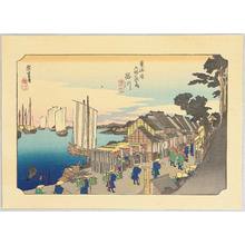 Utagawa Hiroshige: Shinagawa - Tokaido Goju-san Tsugi no Uchi - Artelino
