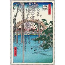Utagawa Hiroshige: Cameido - Meisho Edo Hyakkei - Artelino