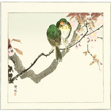 静湖: Blue Bird on a Branch - Artelino