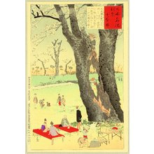 Kobayashi Kiyochika: Koganei - Views of the Famous Sights of Japan - Artelino