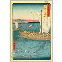 Ando Hiroshige, 歌川広重 (Ando Hiroshige)による浮世絵「Wakasa Province - Famous Places in Sixty Odd Provinces」