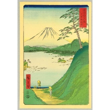 歌川広重: Misaka Pass - Thirty-six Views of Mt.Fuji - Artelino