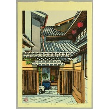 日本版画 "Entrance and Roof" 由 Unknown, 無款 (null) 创作