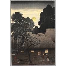 Unknown: Evening in Front of a House - Artelino