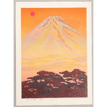Watanabe Yuji: Mt.Fuji in Evening Glow - Artelino