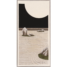Kato Teruhide: Moonlight at Ryoan Temple - Artelino