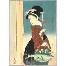 Takeuchi Keishu: Lady and Fish - Artelino