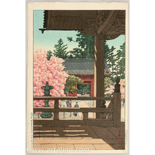 Kawase Hasui: Myohonji Temple - Artelino