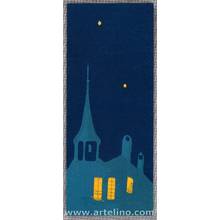 Unknown: Church and Evening Stars Envelope - Artelino