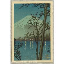 Kawase Hasui: Mt. Fuji and Lake Kawaguchi - Artelino