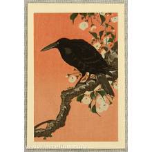 小原古邨: Crow and Cherry Blossoms - Artelino