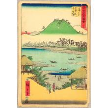 Utagawa Hiroshige: Kambara - Upright Tokaido - Artelino