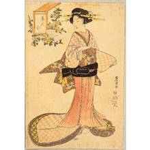 Japanese Print "Beauty" by Utagawa Toyokuni (Utagawa Toyokuni)