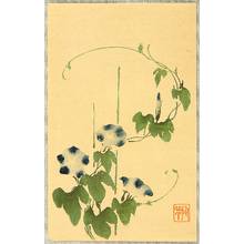 Unknown: Blue Morning Glories - Artelino