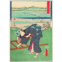 Utagawa Hiroshige: Shimada - Sohitsu Gojusan Tsugi - Artelino