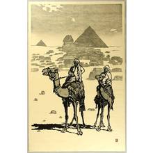 日本版画 "Egypt" 由 Unknown, 無款 (null) 创作