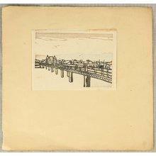 無款: Hanga Vol. 1 - Sanjo Bridge - Artelino