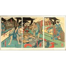 Utagawa Kuniyoshi: Soga Brothers - Artelino