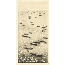 Okuyama Gihachiro: Fishing Boats - Artelino