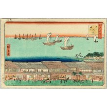 Utagawa Hiroshige: Famous Places of Edo - Shinagawa - Artelino