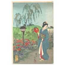 Toyohara Chikanobu: The Moon, The Flowers - Artelino