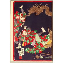 歌川国貞三代: Eighteen Kabuki Plays - Master Carpenter - Artelino