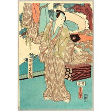 Japanese Print "Kabuki Actor" by Utagawa Kunisada, 歌川国貞 (Utagawa Kunisada)