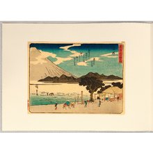 Utagawa Hiroshige: Kyoka Tokaido - Numazu - Artelino