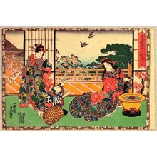 Utagawa Kunisada: The Tale of Genji - Chapter 5 - Artelino