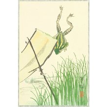 Unknown, 無款 (null)による浮世絵「Jumping Frog」