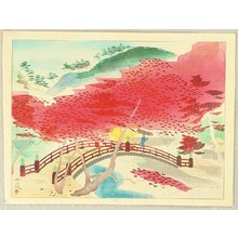 Takahashi Tasaburo: Red Maple - Artelino