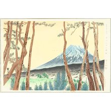 徳力富吉郎: Thirty-six Views of Mt. Fuji - Harajuku - Artelino