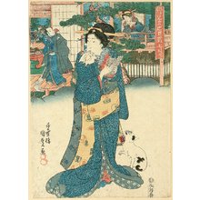 Utagawa Kunisada: Matching Pictures of Chushingura - Act 7 - Artelino