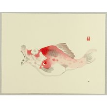 Yokoyama Kazan: Angler Fish - Artelino