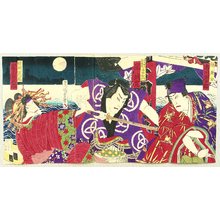 Morikawa Chikashige: Courtesan, Sumo Wrestler, Samurai - Kabuki - Artelino
