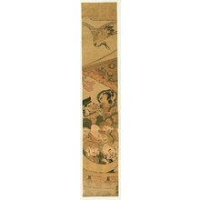 Tanaka Masunobu: Seven Lucky Gods and Crane - Artelino